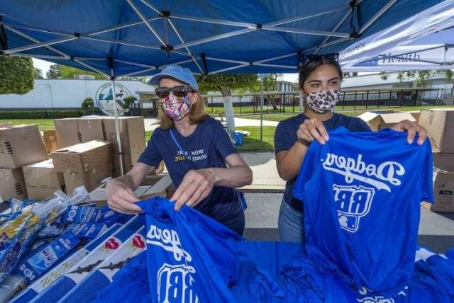 UCLA Health partners with AHA, Dodgers Foundation, Lakers and more to provide for families during pandemic